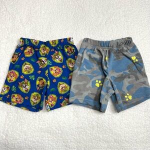(2T)24m Paw Patrol Shorts Set Toddler Boy Boys Blue/Yellow Nickelodeon